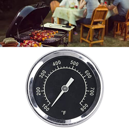 Dial Thermometer, 100‑800℉ Stainless Steel Barbecue Oven Thermometer, High Temperature Resistant, Quickly Response Pointer Type Thermometer