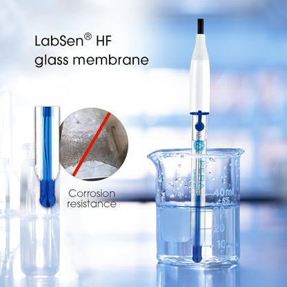 Apera Instruments PH700-HF Benchtop Lab pH Meter for Strong Acidic Solutions (0 to 2 pH) and/or Solutions Containing HF Acid (up to 2000 ppm) - style: Strong Acidic Solutions