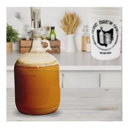 Home Brew Ohio #6.5 Dual Bung for Home Brewing (Set of 3)