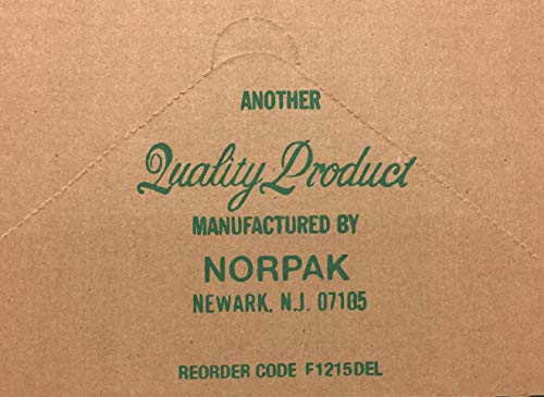 Norpak F1215DEL, 12x15-Inch Wet Wax Paper Sheets, Waxed Wrap Deli Paper Sheets (1 pack/ 1000 sheets)