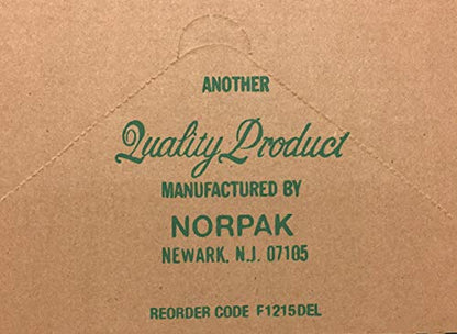 Norpak F1215DEL, 12x15-Inch Wet Wax Paper Sheets, Waxed Wrap Deli Paper Sheets (1 pack/ 1000 sheets)