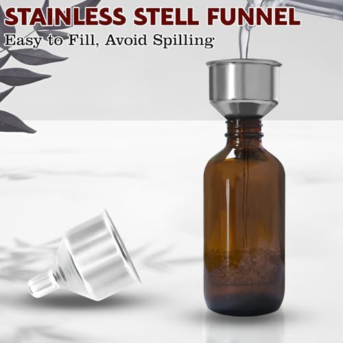 8 Pack 4 Ounce Amber Glass Bottle with Lids Vanilla Extract Homemade Brown Bottle 4 oz and 8 Pcs Vanilla Extract Stickers for Syrup Gift Glass Food Storage Canister Set Sauce Beans - color: Amber 8pcs 4oz
