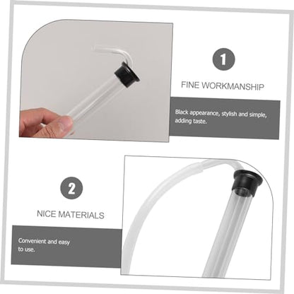 Hemobllo Automatic Siphon Transfer Tool 125cm Hose 35cm Mini Siphon for Homebrew and Wine Making for Efficient Liquid Transfer