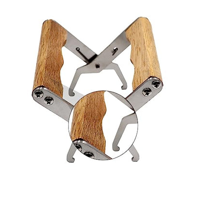 1pc Stainless Steel Beehive Frame Grip Tool Honeycomb Spleen Lifter Clip for Handling and Hive Maintenance Essential Beekeeper Equipment