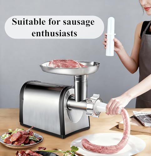 HeCotia Meat Grinder Pusher Tool, Meat Food Grinder Plunger Vegetable Fermentation Tampler for Chopper, Sausage Stuffer & Mince Masher Attachments