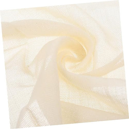 SHOWERORO Tofu Making Supplies 6 Pcs of Reusable Cheesecloth Bags Straining Fabric for Cheese Yogurt Milk Unbleached Cotton Easy to Clean