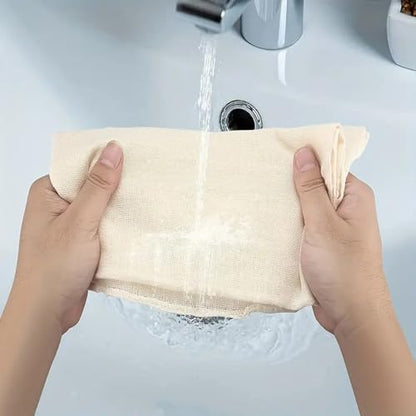 20 yards Bulk Ivory Cheesecloth for Straining 100% Cotton Muslin Cheese Cloth for Cooking, Decoration, Table Runner 180 Sq.Ft. (Grade 100 Fine Weave)