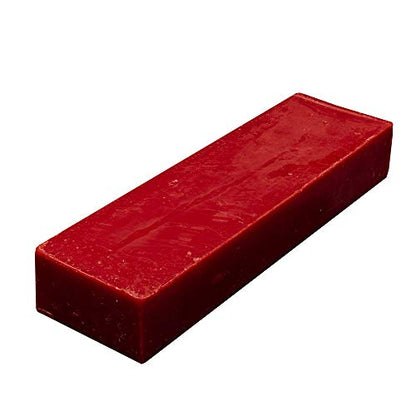 Blended Waxes, Inc. Cheese Wax Block - Black - 1 Block (1, Red) - color: Red
