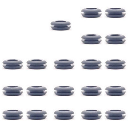 Airlock Grommet Silicone Grommets for Homebrewing Beer Wine Straws Mead Wine Sauerkraut Kimchi 35 Pack(4mm) - color: 4mm