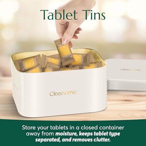 CLEANOMIC Wood and Flooring Cleaning Tablets and Tablet Tin Bundle (2 Pack) - size: 3 Count (Pack of 4)
