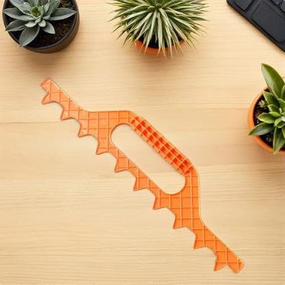 Unique Beehive Agricultural Tool Plastic Range Rake for 9 Frame Spacer Beekeeping Use