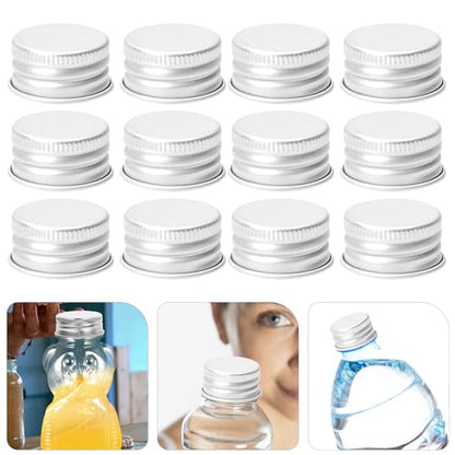 Multi-use Aluminum Bottle Caps Leak-proof Jar Caps Replacement Covers for Household