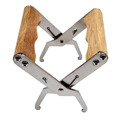 1pc Bee Hive Frame Holder Bee Wooden Handle Comfortable to Hold Spleen Lifter Clip for Beekeeping