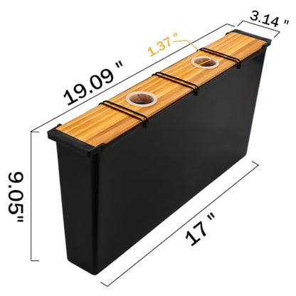 BeeCastle 2Pcs Bee Feeders for Hives 6.5L Beehive Frame Feeders for Deep Frames Water Feeder for Beekeeping Bee Feeding Tools