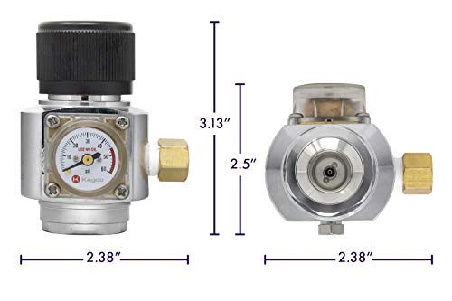 Kegco Nitrogen Regulator, Mini