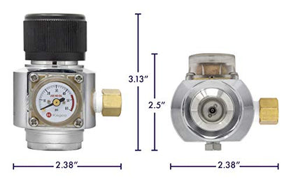 Kegco Nitrogen Regulator, Mini