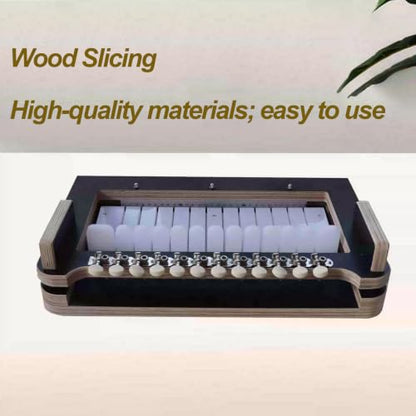 Hand-Made Soap Cutter, 12 Wire Wooden Soap Cutter, Cuts 1-12 Bars, Soap Cutting Thickness 2.5cm, Even Cuts, for DIY Soap Making, Cheese, Butter, Cake, Bread Making