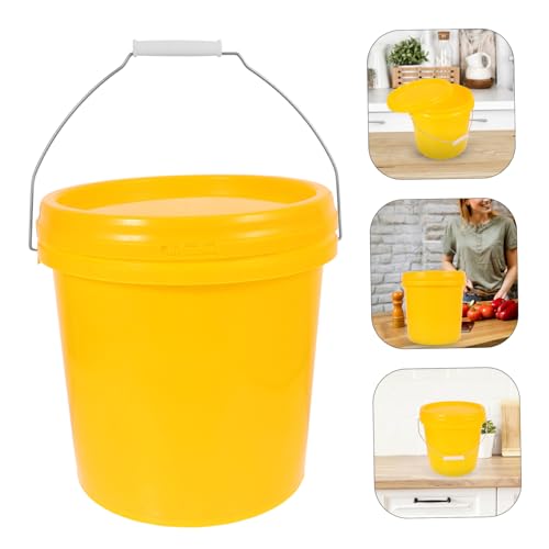 SOLUSTRE 10l Food Grade Barrel Airtight Wine Making Fermenter for Homebrew Large Fermenting Bucket Lid