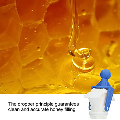 Honey Extractor Valve, 6.9 X 3.5 X 3.1in Good Airtightness Adjustable Spring Honey Gate Valve with Ergonomic Ball Handle, Honey Extractor Accessory Beekeeping Supplies with Screwdriver