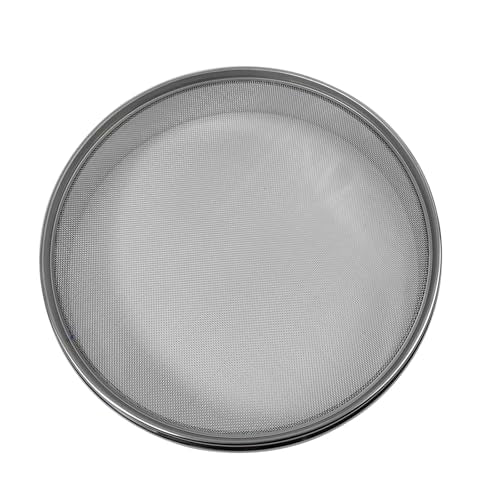 20 Mesh Lab Sieves 12" Diameter 304 Stainless Steel Wire Cloth Test Sieve for Industrial Laboratory Home - size: 20 mesh