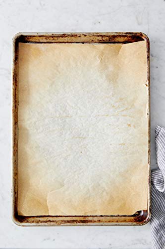 King Arthur Flour Precut Baking Parchment Paper, Heavy Duty, Professional Grade, Nonstick, Reusable, Resealable Pack, 16½" X 12¼", 100 count - size: 100 Count (Pack of 1), style: Traditional