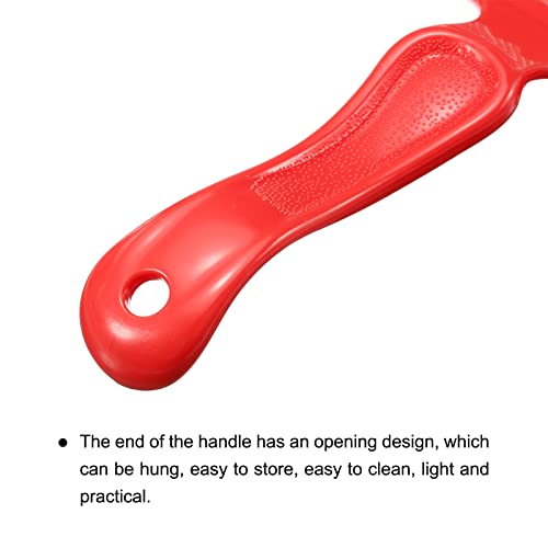 HARFINGTON Beekeeping Uncapping Fork, 21 Tin Needle with Red Plastic Handle Beekeeping Tool - color: Red