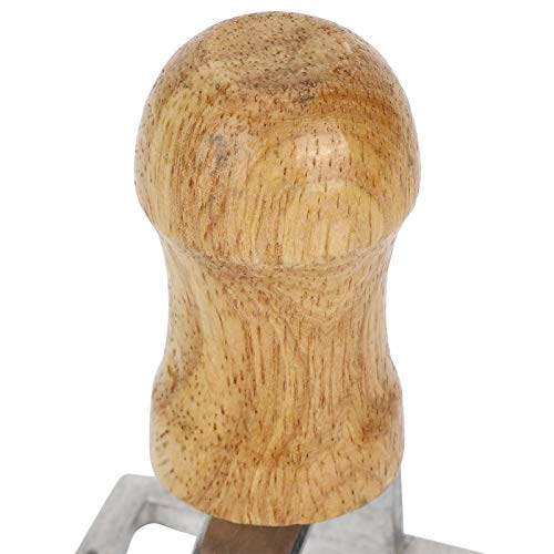 Tiiyee Ravioli Stamp Set, Pasta Cutter Press Dumplings Maker Mold Dough Dumpling Crimper Cookies Making Tool Wooden Handle Fluted Edge Kitchen Attachment Round Square Heart Shape for Lasagna Pierogi