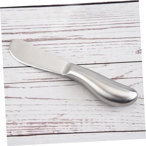 SOLUSTRE Stainless Steel Butter Spreader Knife Cream and Cheese Spatula for Cake Icing and Butter Rust-resistant Kitchen Utensil Suitable for Restaurants and Catering