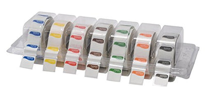 DayMark Safety Systems I132152 Day of The Week 3/4" Square Dissolvable Labels, Monday-Sunday, Label Dispenser Included (7,000 Labels) - size: Monday-Sunday