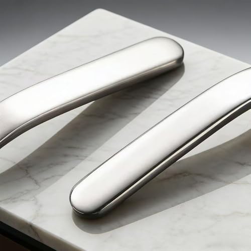 Heavy-Duty Ladle (Short Handle) Big Spoon 18/10 Stainless Steel Ladle for Serving, 7.1 inch, 1Pack (Silver)