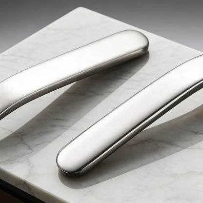 Heavy-Duty Ladle (Short Handle) Big Spoon 18/10 Stainless Steel Ladle for Serving, 7.1 inch, 1Pack (Silver)