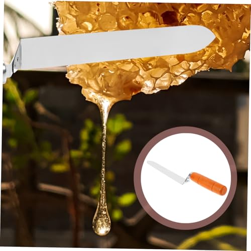 Stainless Steel Uncapping Knife Handle for Efficient Honey Extraction Essential Beekeeping Tool for Easy Saving Honey Scraping