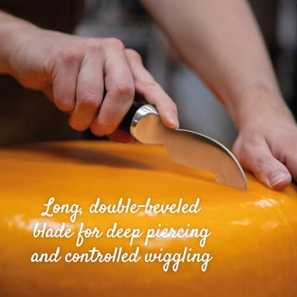 BOSKA Cheese Scoring Knife Pro 90mm - Premium Quality - German Steel - 1896 Collection - for Hard Cheese Like Parmesan or Gouda - 1896 Collection - style: Scoring knife
