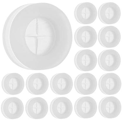 20PCS Silicone Straw Hole Plugs Mason Jar Lids Airlock Grommet Fermenter Lid Grommet For Mason Jars Straws Airlock Beer Wine Bucket