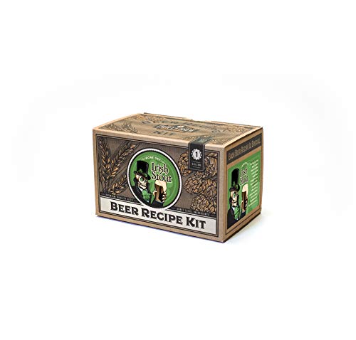 Craft A Brew Recipe Kit - Bone Dry Irish Stout Refill - 1 Gallon - Ingredients for Home Brewing Beer - color: Bone Dry Irish Stout