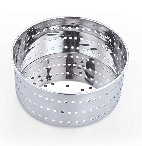 Stainless Steel Round Shape Paneer/Tofu/Cheese Maker Mould Machine Hard Presse Mold KIt For Paneer/Cheese Making (500ml) - size: Round_500ml