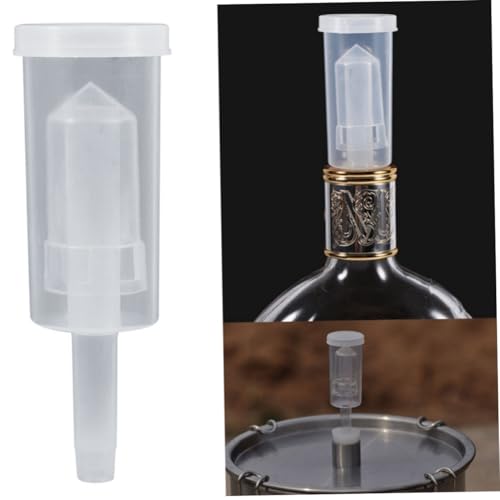 Luxshiny 1 PC Homebrew Valve One Way Exhaust Water Sealed Check for Wine Cider Beer Making Fits Easy to Use Supplies - size: 1 pcs