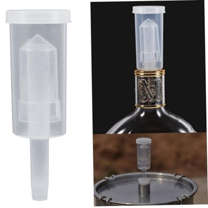 Luxshiny 1 PC Homebrew Valve One Way Exhaust Water Sealed Check for Wine Cider Beer Making Fits Easy to Use Supplies - size: 1 pcs