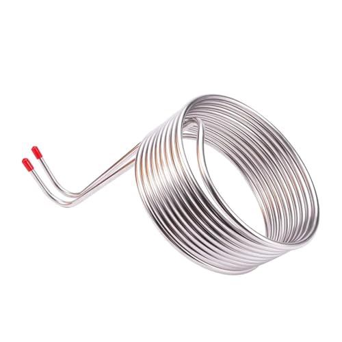 Heat Exchanger,Wine Making Machine Bar Wort Chiller Pipe Spiral Home Brewing Immersion Supplies Stainless Steel Beer Cooling Coil Hotel