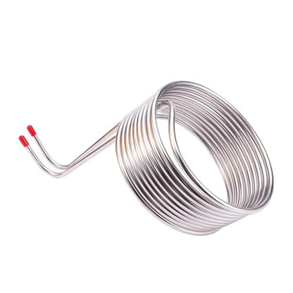 Heat Exchanger,Wine Making Machine Bar Wort Chiller Pipe Spiral Home Brewing Immersion Supplies Stainless Steel Beer Cooling Coil Hotel