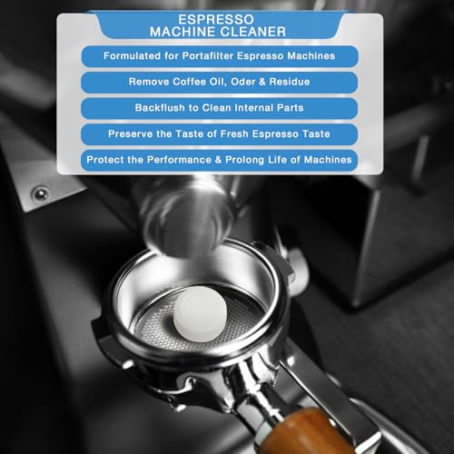 20 Count Coffee Machine Cleaning Tablets, Descaling, Backflush Oil,Limescale & Mineral Deposits Remover Tabs for Espresso Machine, Multi Cup, Pod, Single Serve - size: 20 count(Pack of 1)