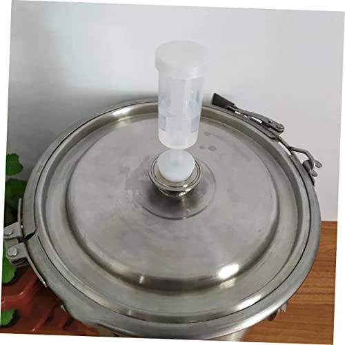 3sets Household Exhaust Valves for Fermentation Food- -Way Valves Plugs for Brewing Beer and Wine Automatic for Safe Fermentation