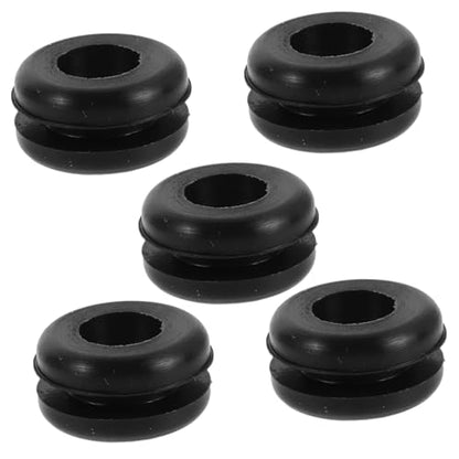 5pcs Rubber Airlock Grommets for Fermentation Lid Seal, Water Seal Replacement for Homebrew Beer and Wine Fermenters, Mason Jar Fermentation Grommet Set for Wine Supplies