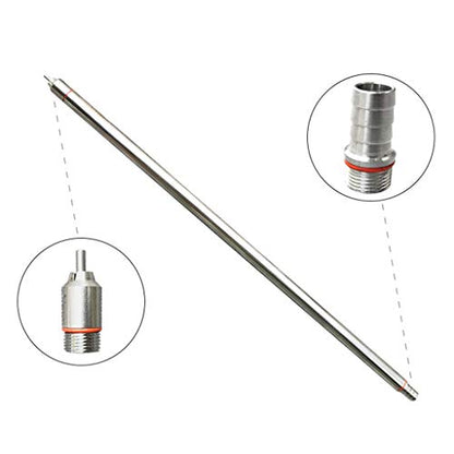Professional 13.7 Inch Length Spring Loaded Beer Bottle Filler Home Brewing Stainless Steel Wine Beer Bottling