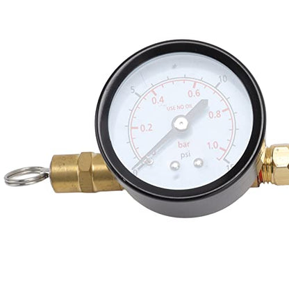 0-15 Psi Portable Keg Regulator Beer Keg Regulator Beer Growler Regulator for Home Brewing & Beer Brewing