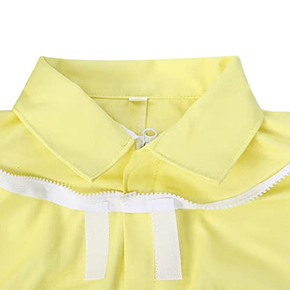 LICAEVEY Kids Beekeeping Suit, Protective Jumpsuit with Cotton Breathable Hat, Beekeeper Outfit for Farm Visitor, Soft Washable Gear, Beginner Suit for Role Play (M)