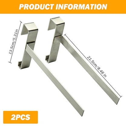 Beehive Frame Holder, 2PCS Stainless Steel Bee Hive Stand, 5 Full Frame Capacity Bee Holder, Beekeeping Supplies for Beekeeper Hive Stand Beekeeping Supplies Beehive