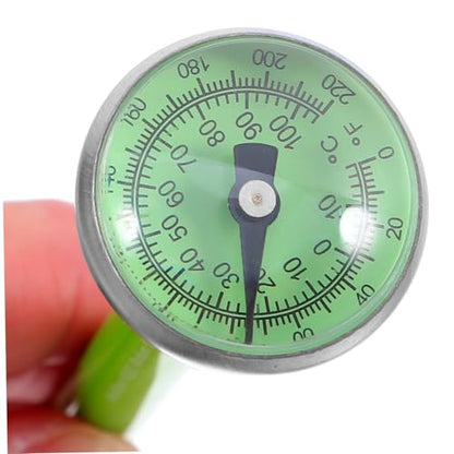 Stainless Steel Meat Probe Thermometer Oven Safe Instant Read for Cooking Kitchen Thermometer Cheese Making Tool