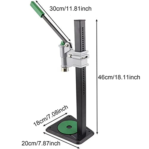 Bench Bottle Capper Tool, Manual Beer Bottle Capping Machine with Non-Slip Pad, Manual Press Lever to Adjust Branches & Buttons for Homebrew Soda Soft Drink Home Brew Beer