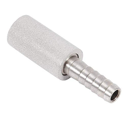 Stainless Steel Beer Carbonation Diffusion Stone, 1.9 inch Length, for Home Brewing and Aeration (0.5Micron)